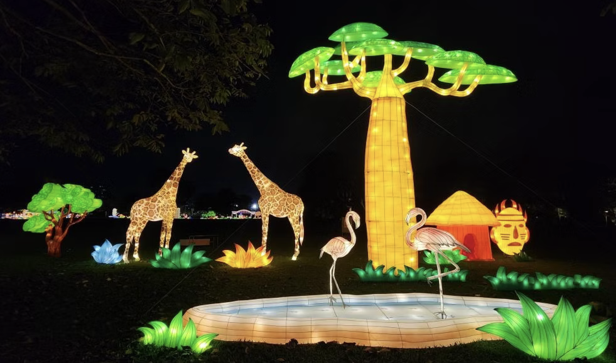 image7 Lantern display at Lights by the Lake