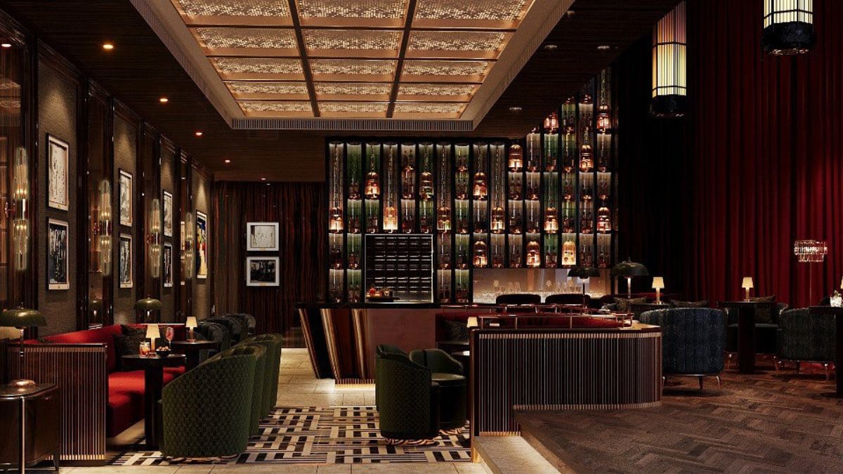 wet weather date ideas singapore at The St. Regis Bar