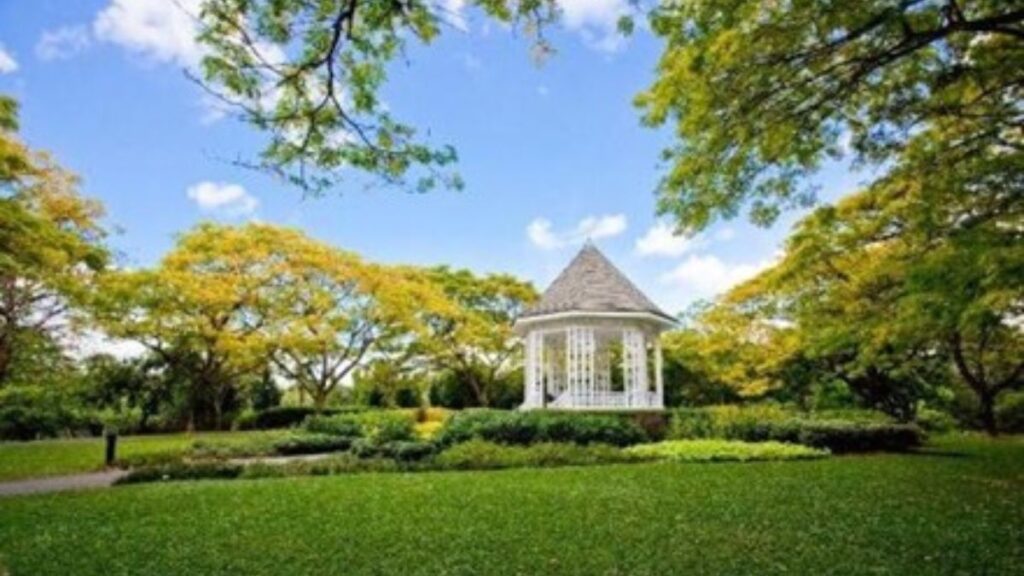 Bandstand at the Singapore Botanic Gardens, a free date idea in Singapore
