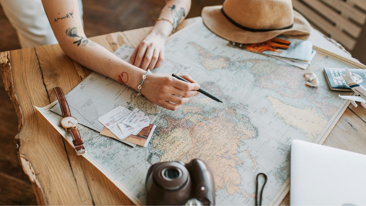 First overseas trip as a couple