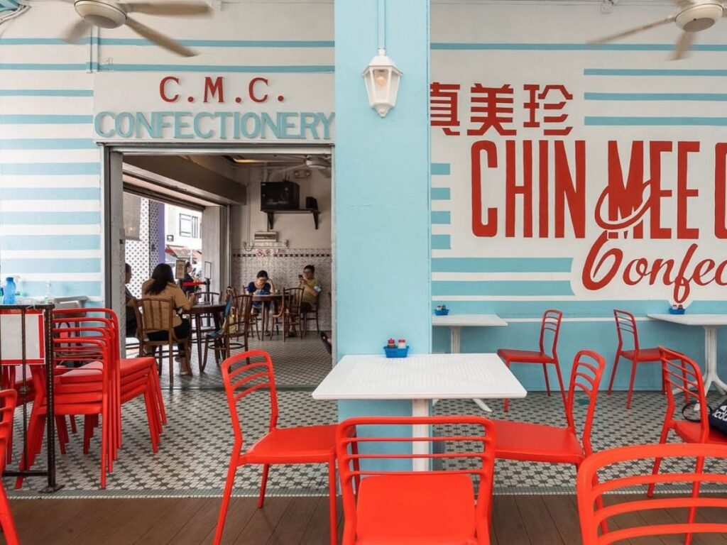 Chin Mee Chin is a heritage favourite among popular katong cafes