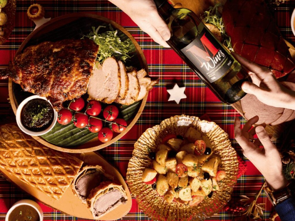 Couples celebrate with Christmas Eve dinner deals for couples at Princess Terrace.