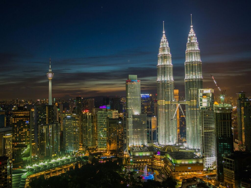 Kuala Lumpur is ideal for weekend trips from Singapore for New Year.
