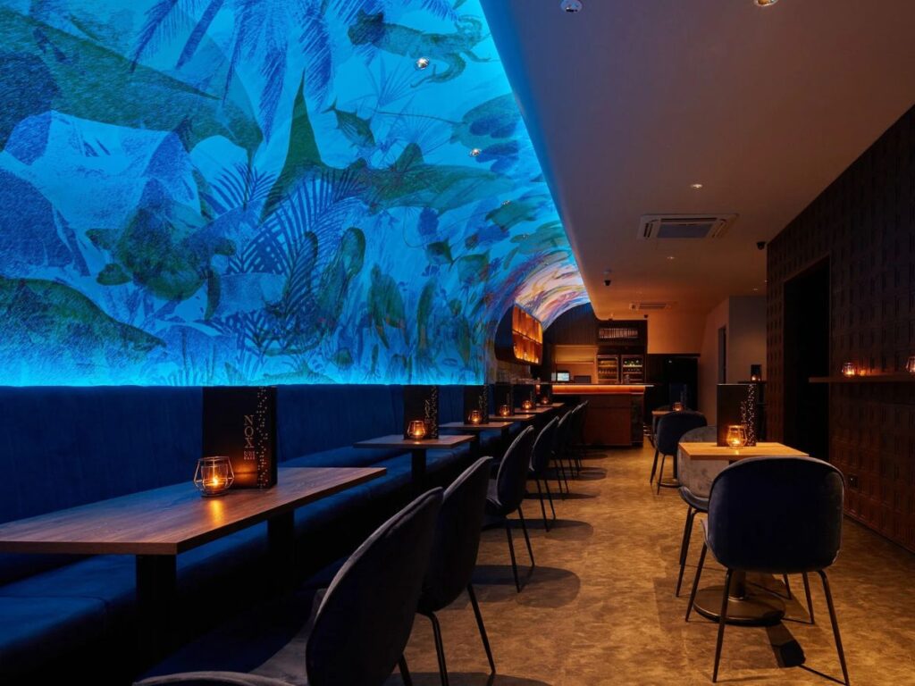 NOX Dine in the Dark is a standout dining concept for late night restaurants NOX Dine in the Dark is a standout dining concept for late night restaurants