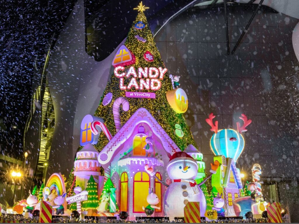 VivoCity Candyland Wonderland feels like the biggest christmas market for couples