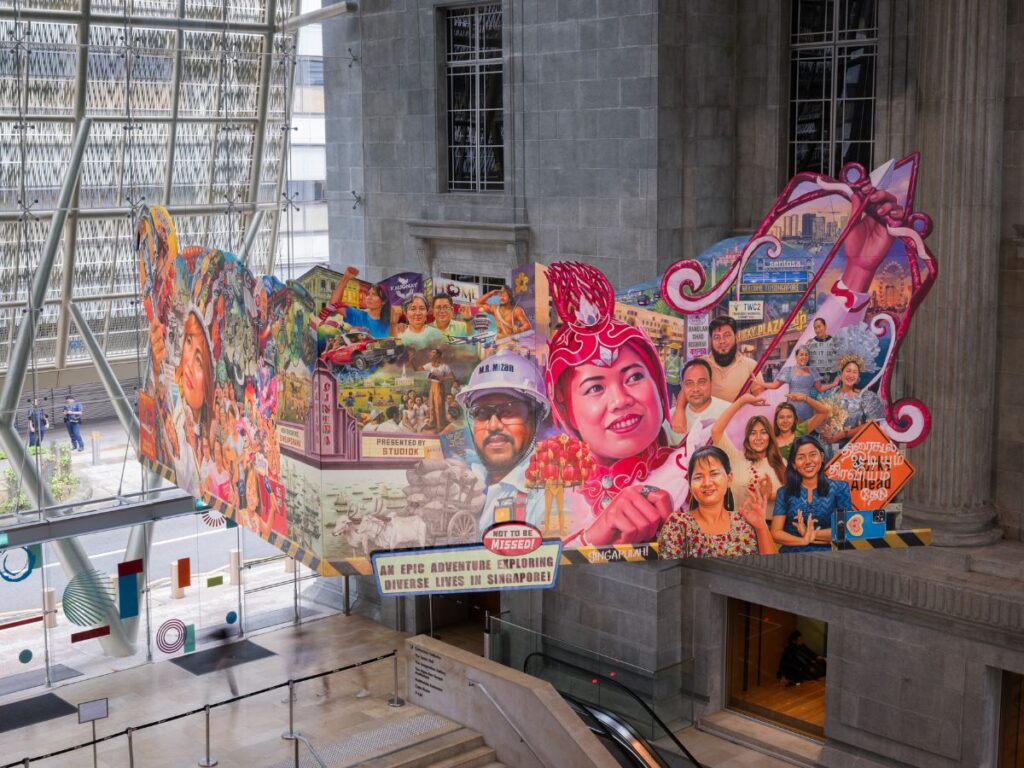 SINGAPORAMA digital light show transforming night to light in Singapore