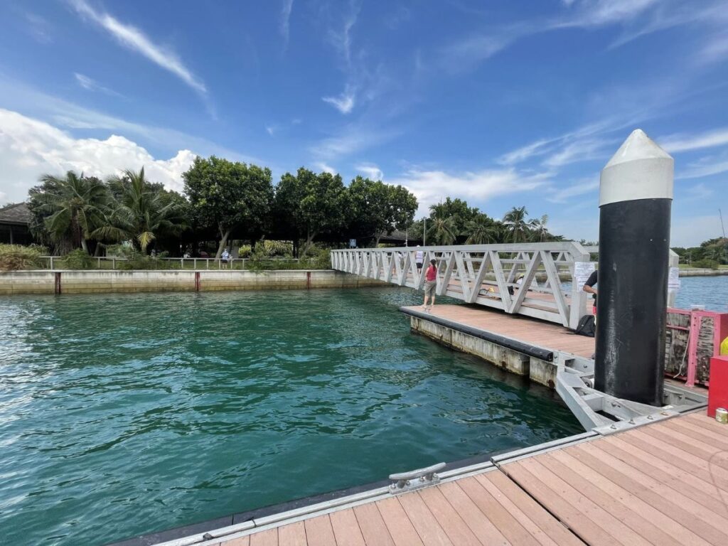 Island hopping adventure showing where to go for Valentine’s Day in Singapore