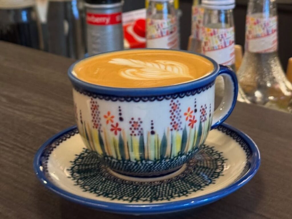 Coffee Donkee offers intimate seating perfect for a coffee shop first date
