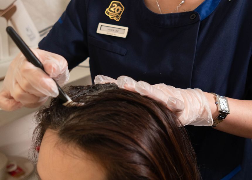 herbal scalp therapy Singapore