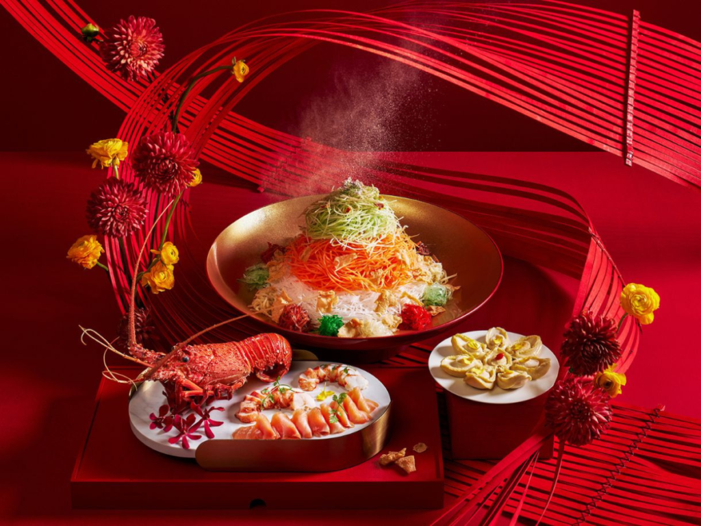 Hai Tien Lo romantic Chinese New Year dinner Singapore set menu 2026
