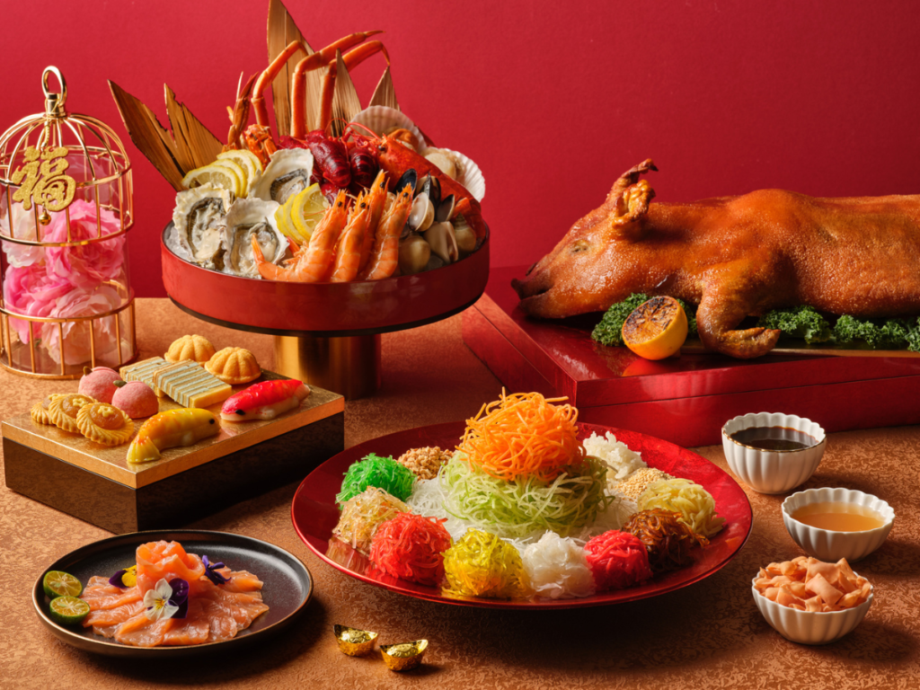 Edge at Pan Pacific best lunar new year dining deals for couple 2026 buffet spread
