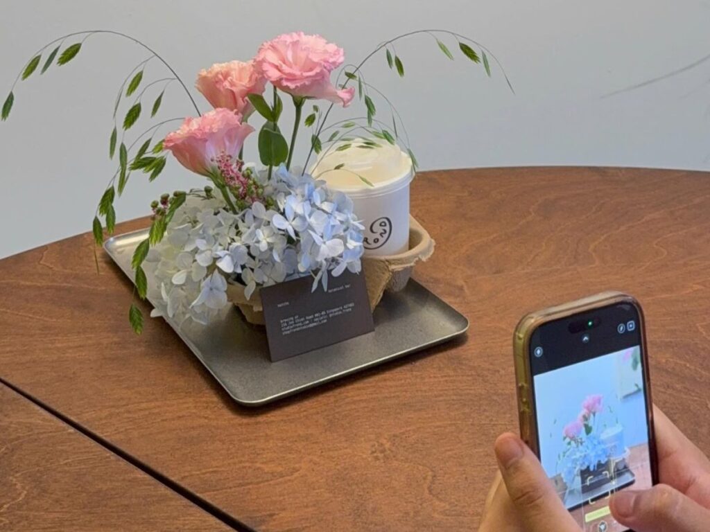 DIY flower and keepsake gift as an alternative to Valentine’s jewellery