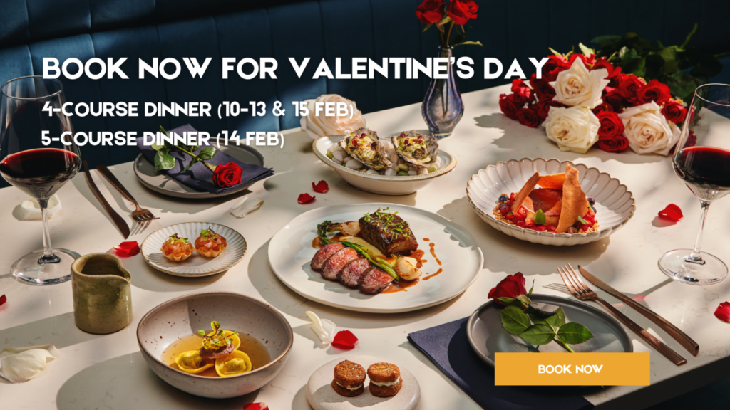 Meadesmoore Valentine’s Day steakhouse dinner Singapore