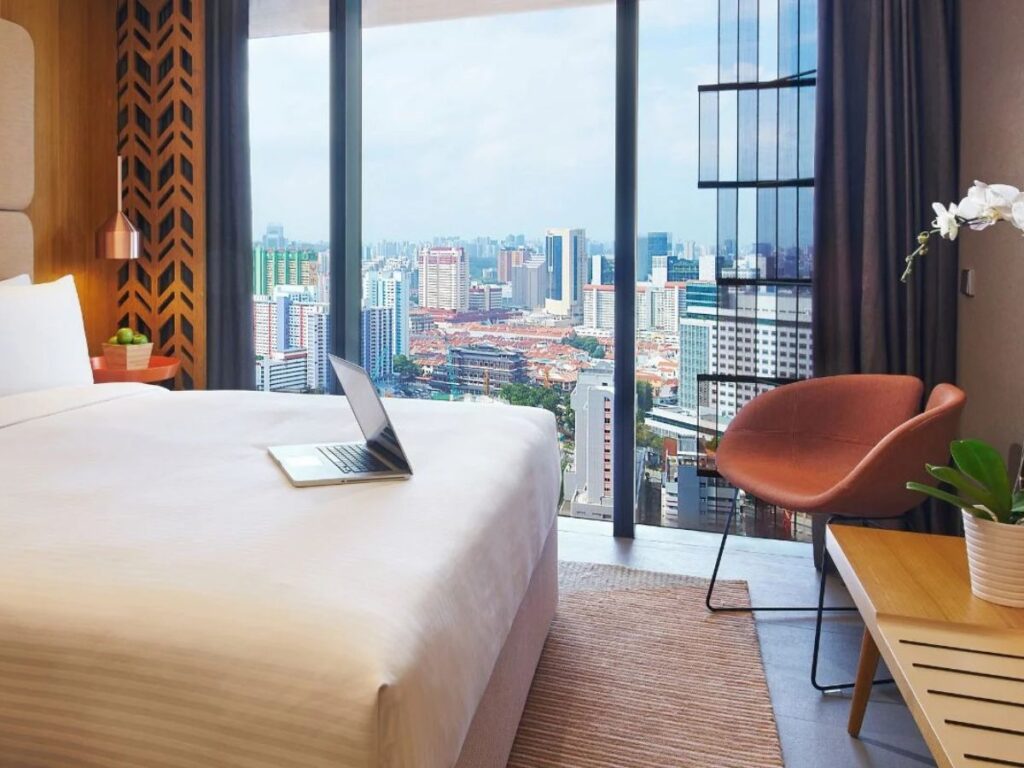 Oasia Hotel Downtown romantic staycation singapore valentine's day