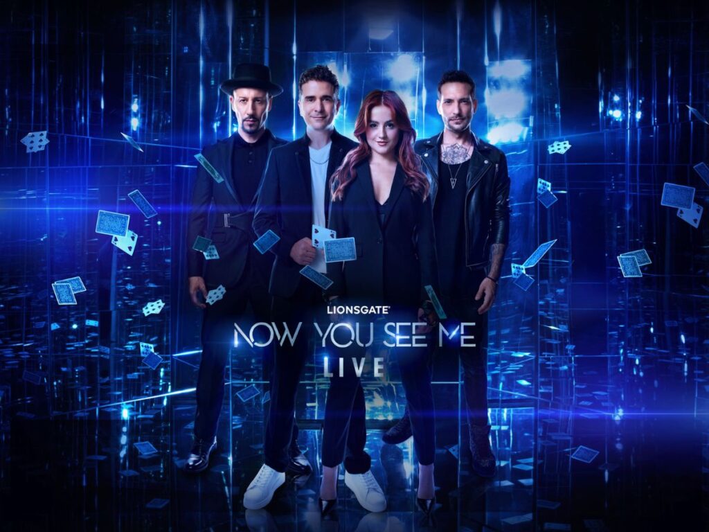 Experience movie magic in real life at Now You See Me Live