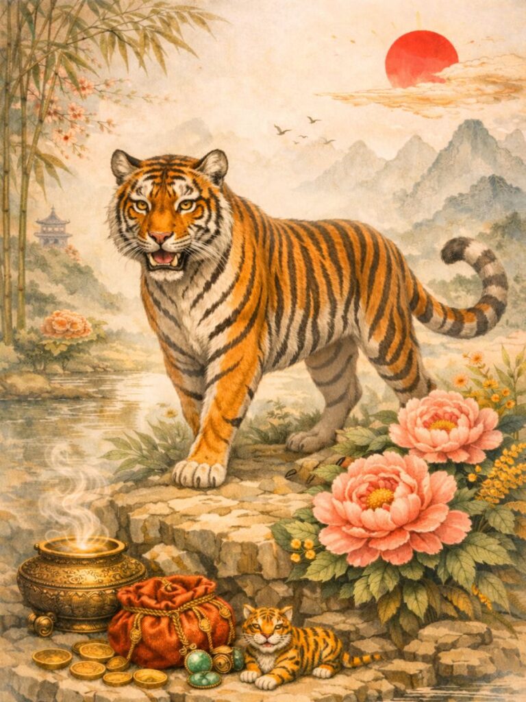 Tiger zodiac love match and relationship forecast 2026