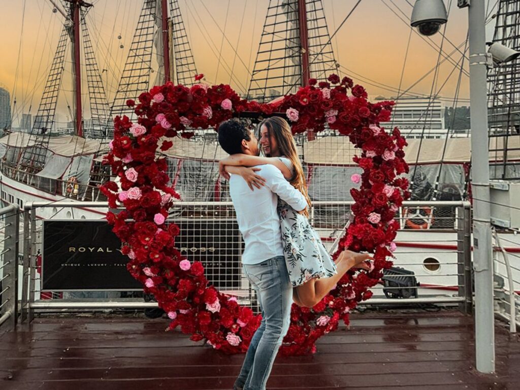Royal Albatross luxury Valentine’s Day dinner cruise one of the most romantic restaurants in Singapore