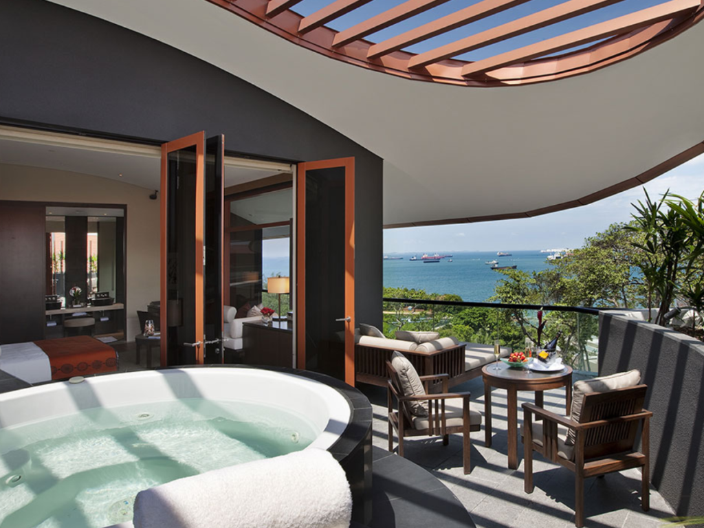 Capella Singapore what to do for wedding anniversary weekend luxury romantic resort