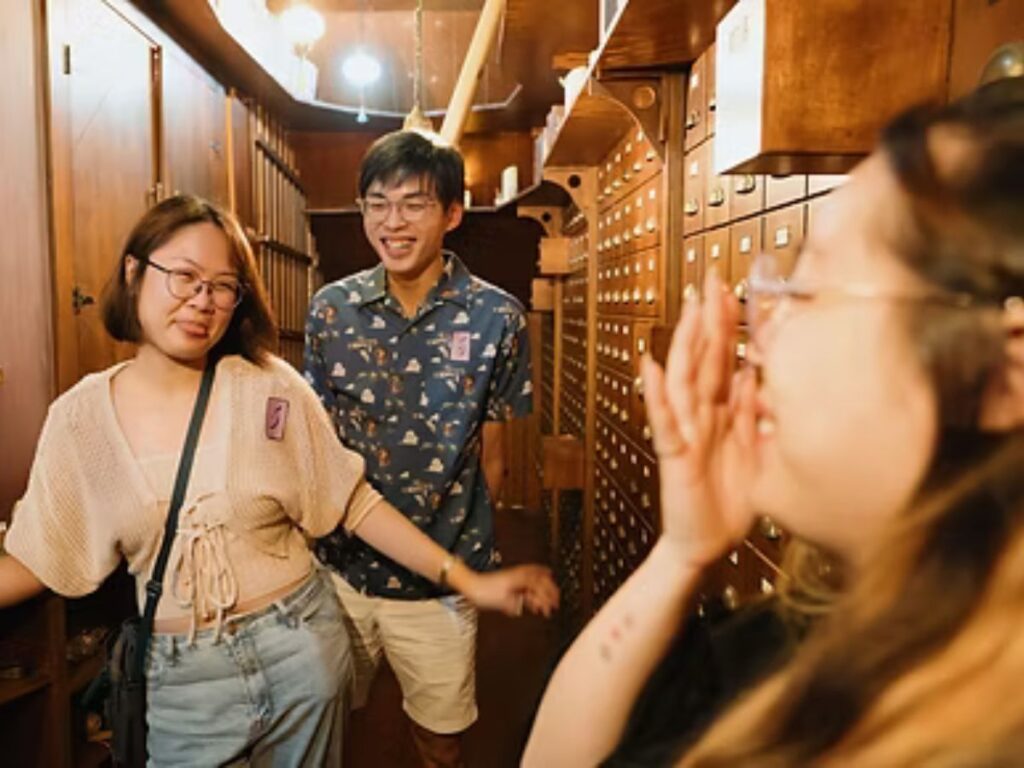 fun anniversary date ideas at Absurdities immersive dining experience Singapore