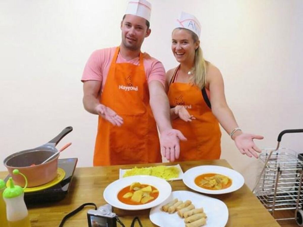 fun first date ideas singapore cooking class at Food Playground Chinatown