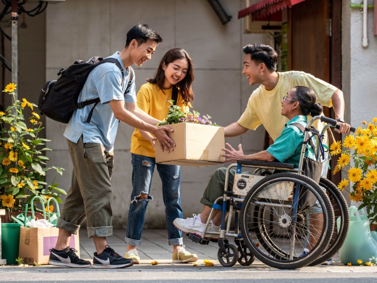 Volunteering together