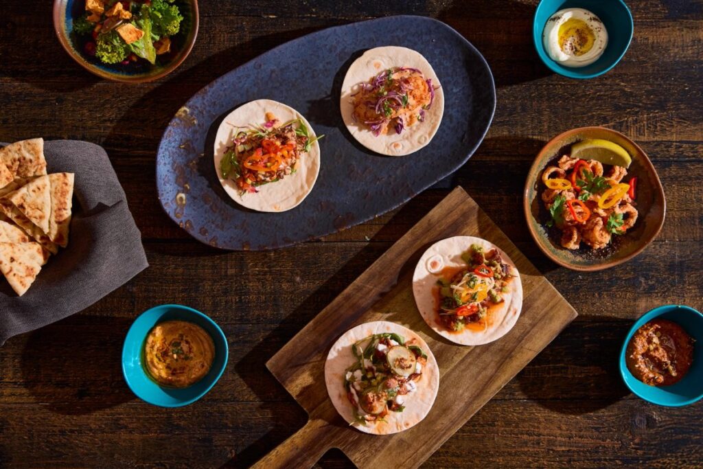 Middle Eastern sharing plates at Fat Prince, an affordable date restaurant in Singapore