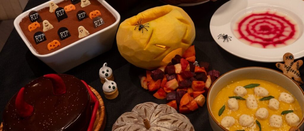 Allora After Dark Halloween buffet at Crowne Plaza Changi Airport