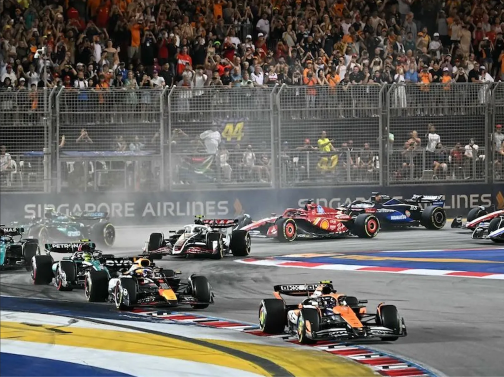 Singapore Grand Prix F1 night race weekend, one of our October date ideas in Singapore