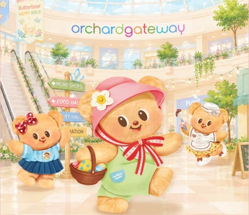 Butterbear Adventure pop-up at Orchardgateway