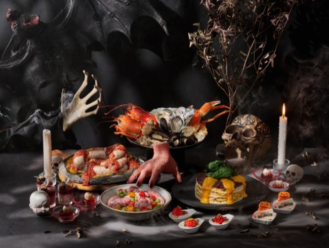 Festival of Fright Halloween buffet at LUCE, Frasers House Singapore