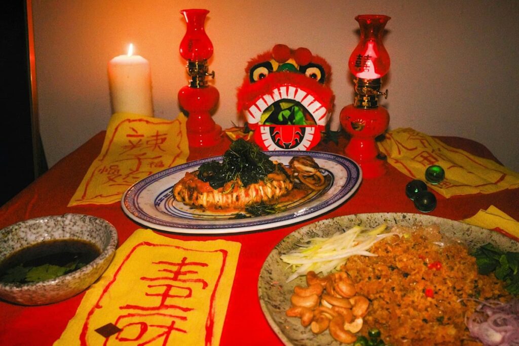 Hungry Ghost Club Halloween supper club dinner by nOm